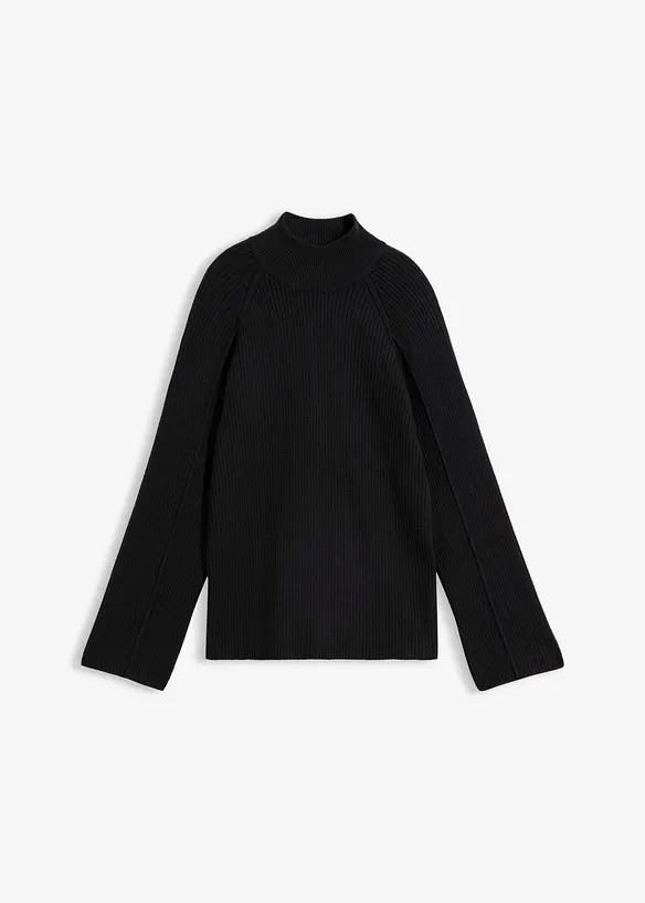 Pull col roul&eacute;, bonprix