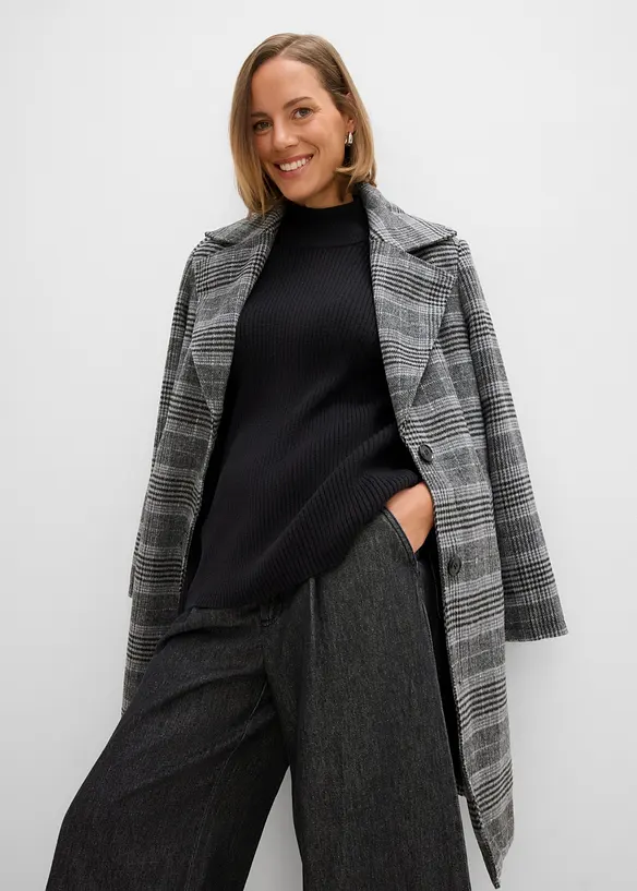 Pull col roul&eacute;, bonprix