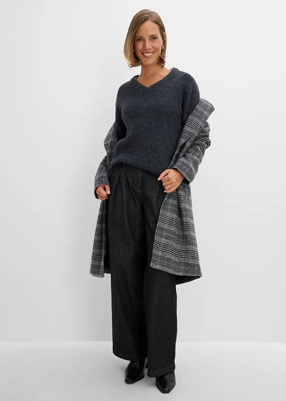 Pullover mit Wollanteil, bonprix