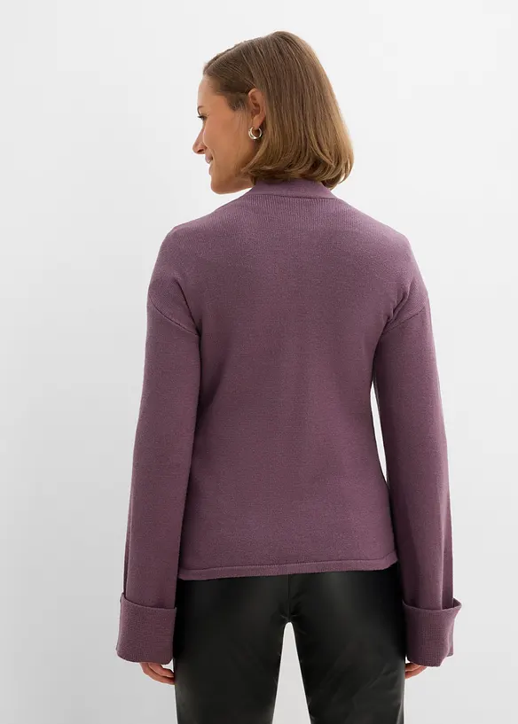 Taillierte Strickjacke aus Viskose-Mix, bonprix