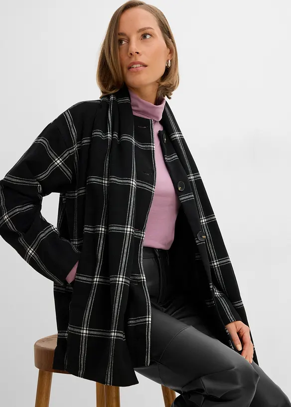 &Uuml;bergangsjacke mit abnehmbarem Schal, bonprix
