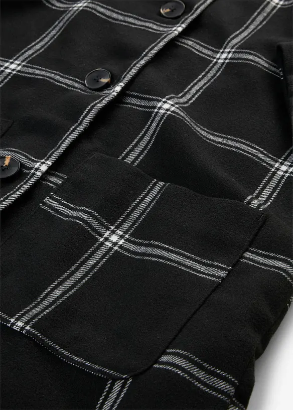 &Uuml;bergangsjacke mit abnehmbarem Schal, bonprix