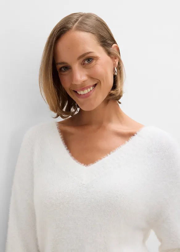 Pull en peluche, bonprix