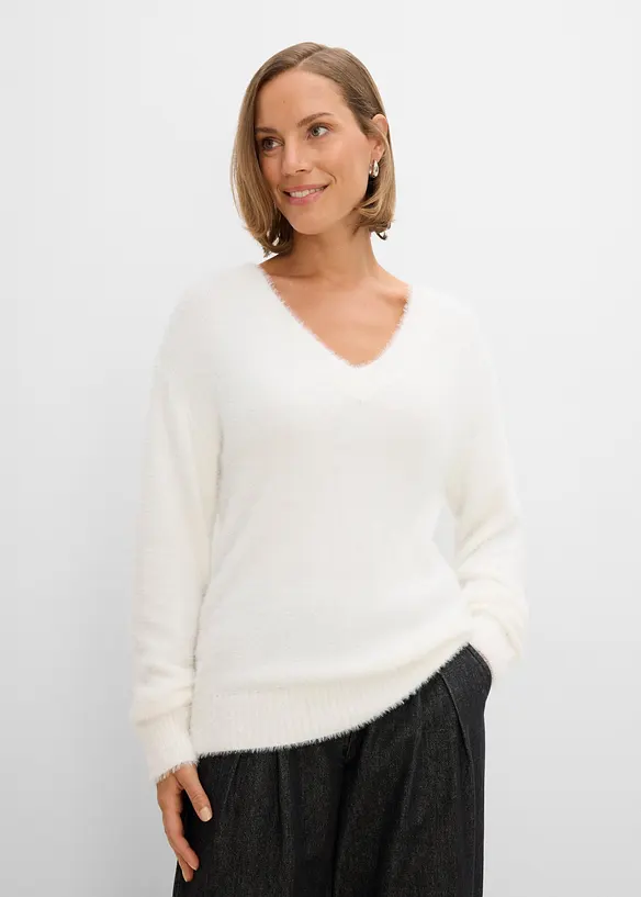 Pull en peluche, bonprix