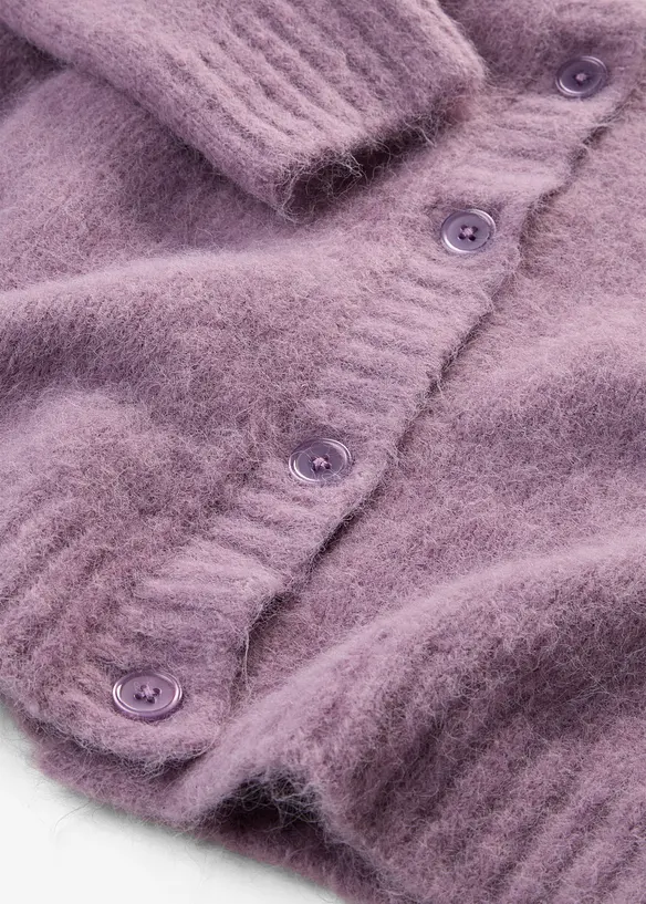 Strickjacke mit Wollanteil, bonprix
