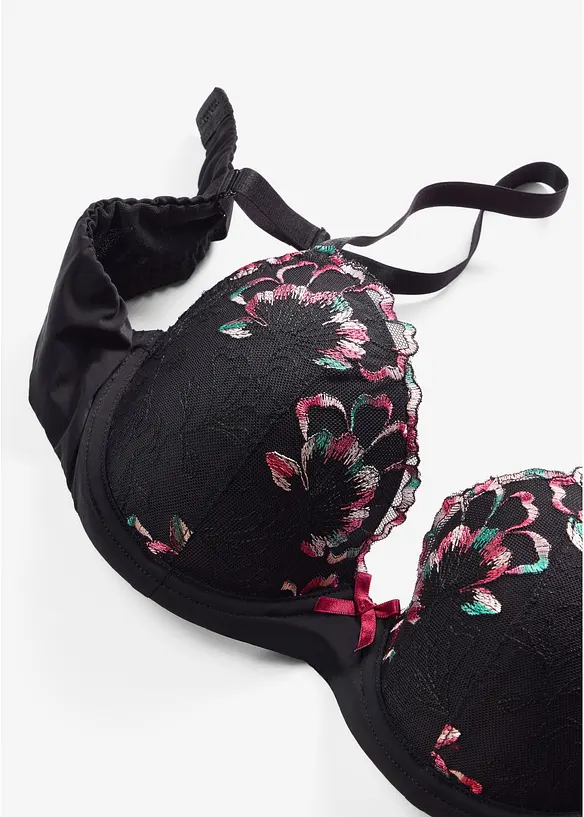 Soutien-gorge &agrave; coques et broderie, bonprix
