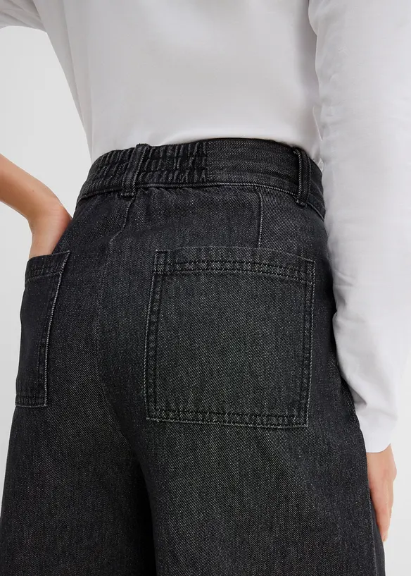 Jean Wide Leg raccourci, bonprix