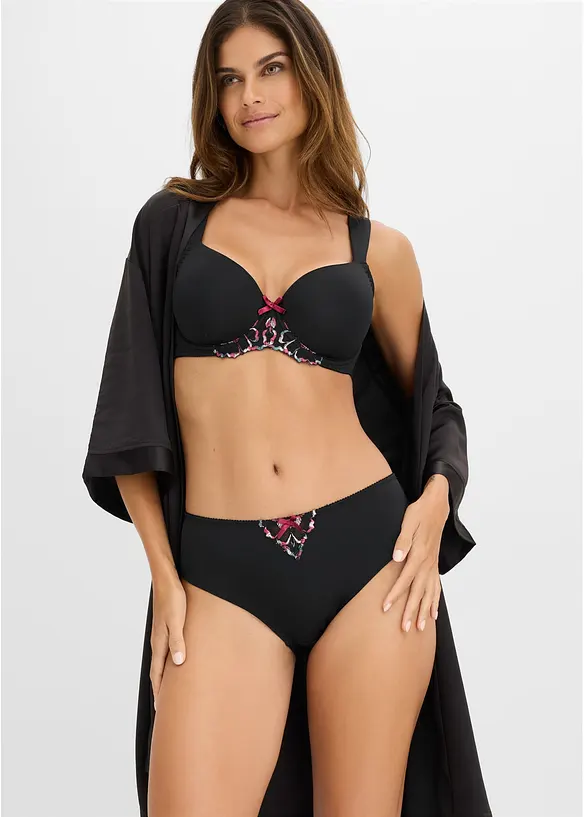 Maxislip mit zarter Stickerei, bonprix