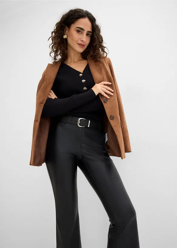 Lederimitat-Hose, bonprix