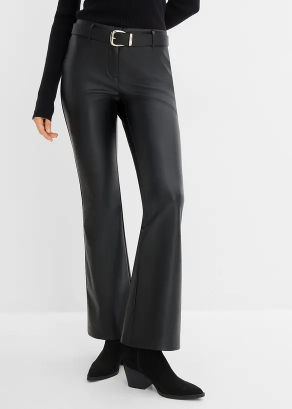 Lederimitat-Hose, bonprix