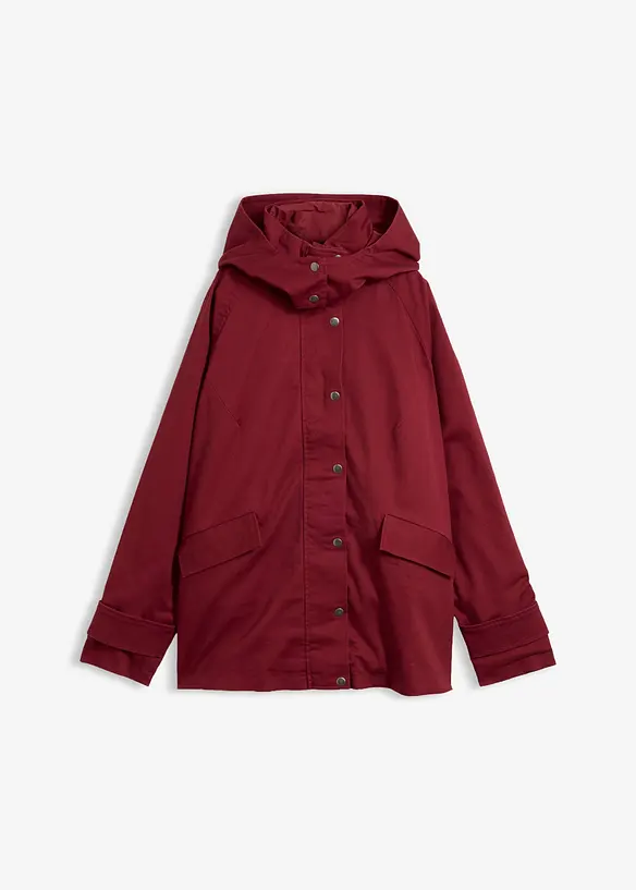 3 in 1 Jacke, wasserabweisende Longjacke, Weste, bonprix