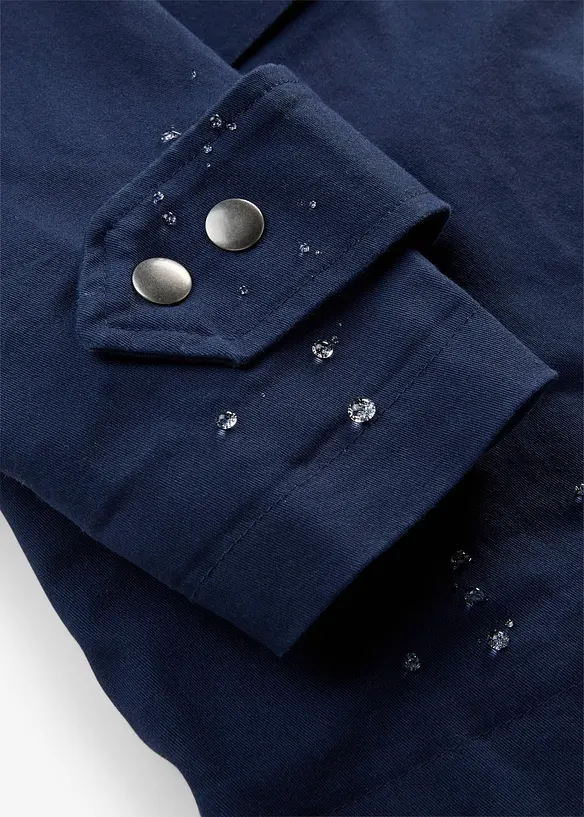 Veste 3en1 longue et d&eacute;perlante avec gilet, bonprix