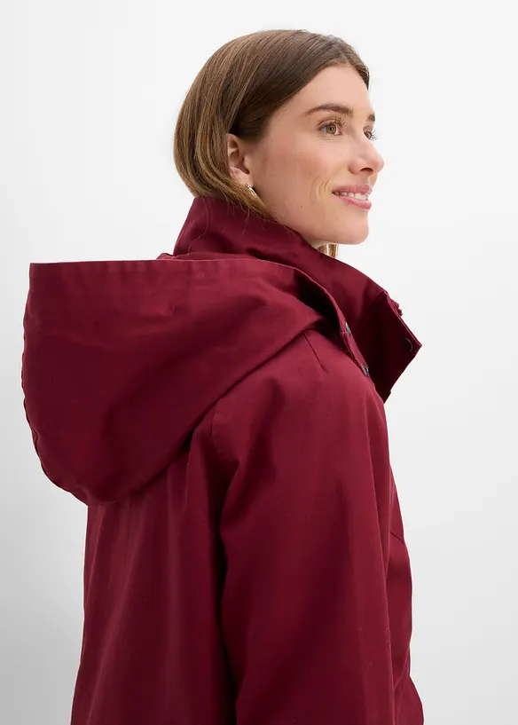 3 in 1 Jacke, wasserabweisende Longjacke, Weste, bonprix