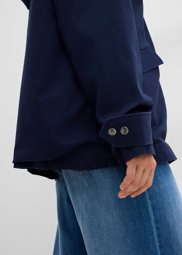Veste 3en1 longue et d&eacute;perlante avec gilet, bonprix