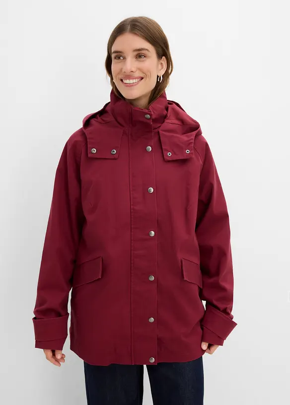 3 in 1 Jacke, wasserabweisende Longjacke, Weste, bonprix