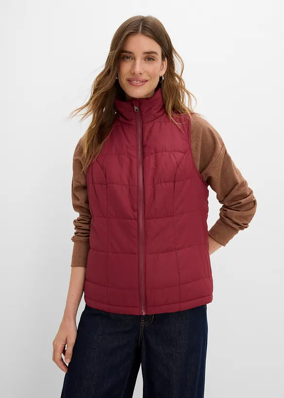 3 in 1 Jacke, wasserabweisende Longjacke, Weste, bonprix