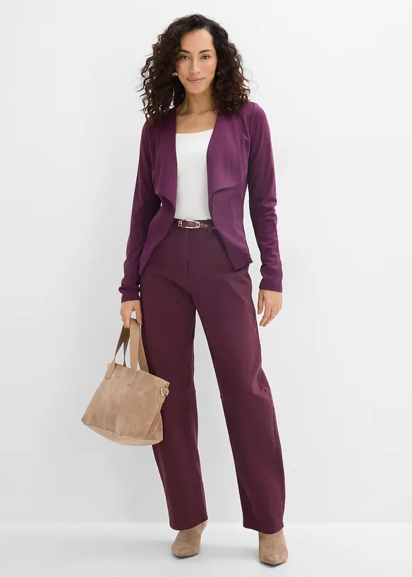 Blazer en jersey Punto di Roma, bonprix