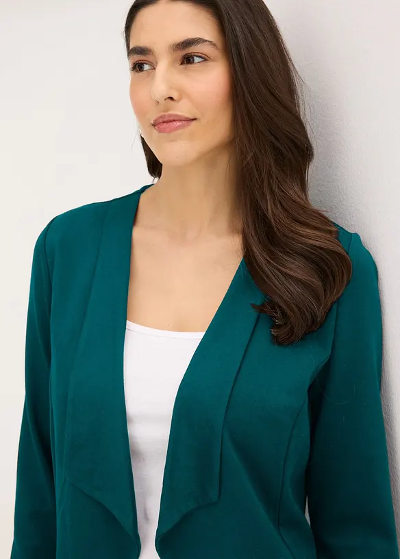 Blazer en jersey Punto di Roma, bonprix