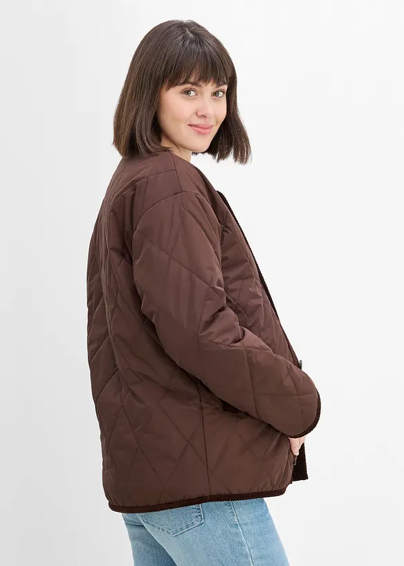 Veste de grossesse 4en1 douillette et r&eacute;versible avec empi&egrave;cement de portage, bonprix