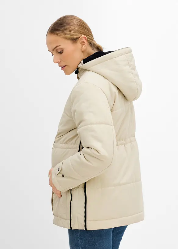 Parka de grossesse 6-en-1 avec gilet polaire d&eacute;tachable, bonprix