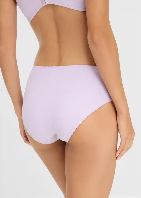 Lot de 2 slips maxi avec dentelle, bonprix