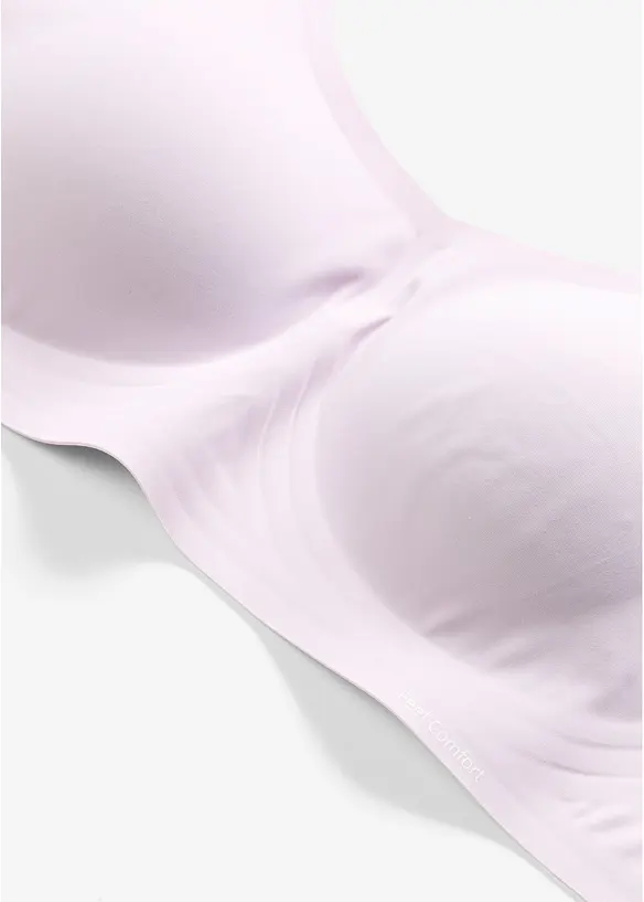 Wattierter Feel Comfort Lasercut T-Shirt BH, bonprix