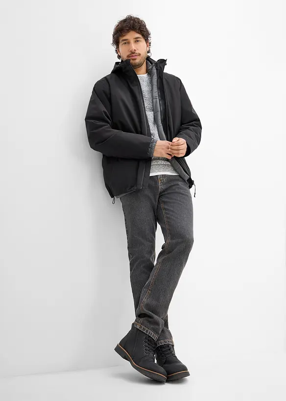 Veste 3en1 imperm&eacute;able, bonprix