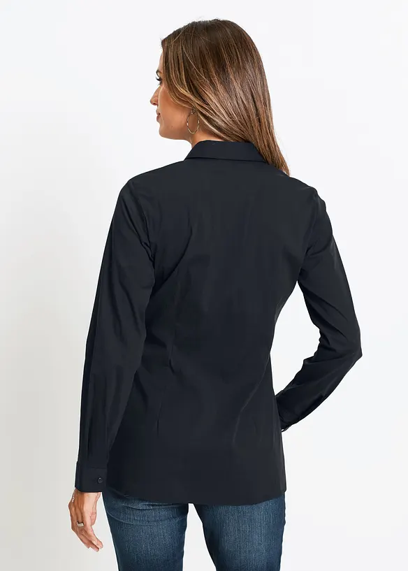 Long-Stretch-Bluse, bonprix