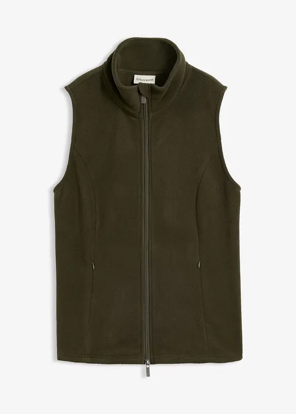 Gilet sans manches en polaire avec poches, bonprix