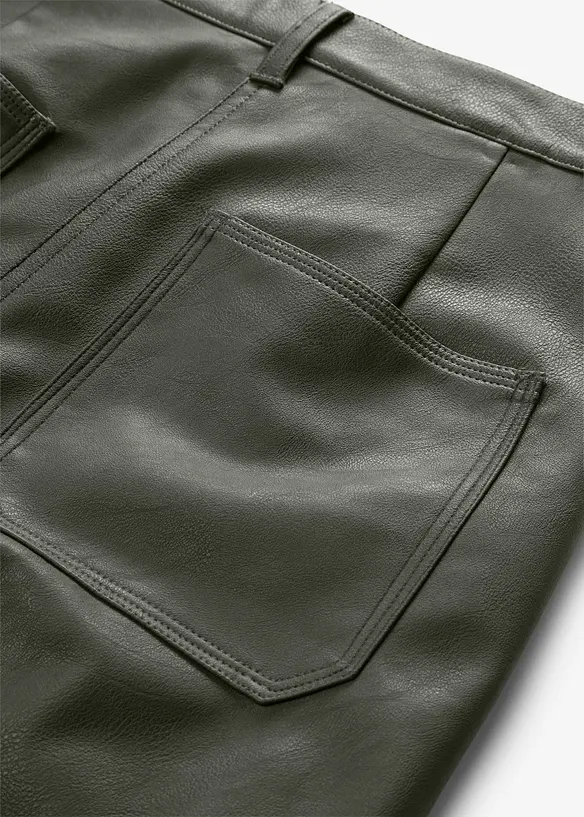 Lederimitat-Hose, bonprix