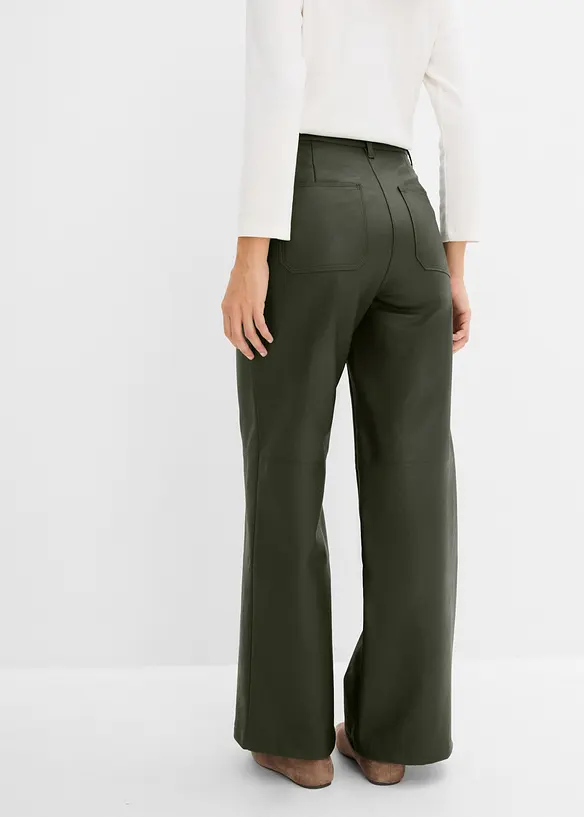Lederimitat-Hose, bonprix