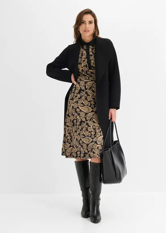 Jerseykleid im Paisley Design, bonprix