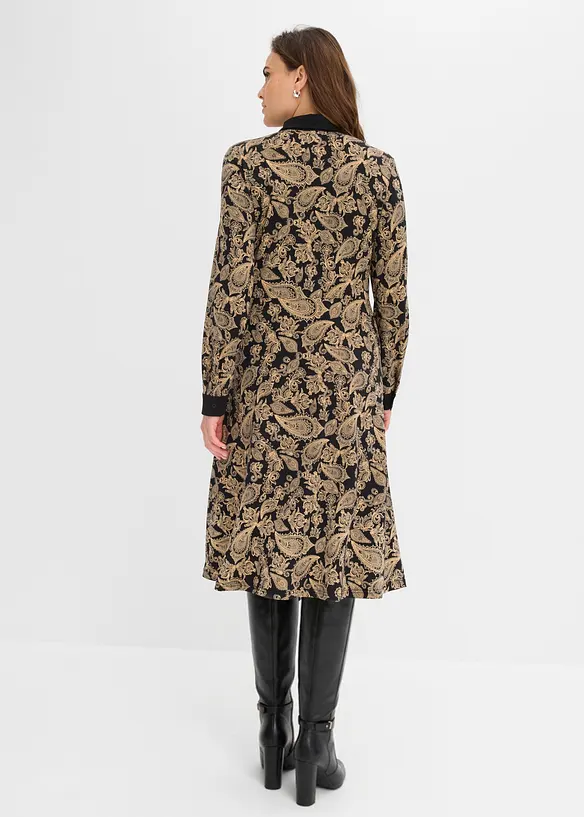 Jerseykleid im Paisley Design, bonprix