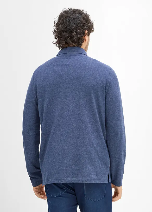 Lot de 2 polos en maille piqu&eacute;e, 100% coton, bonprix