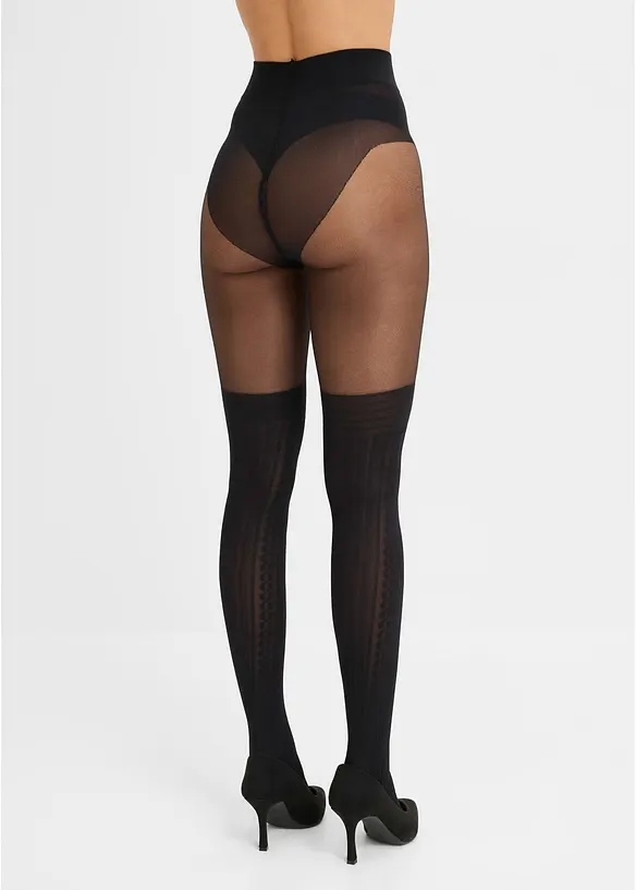 Overknee-Strumpfhose 40 DEN, bonprix