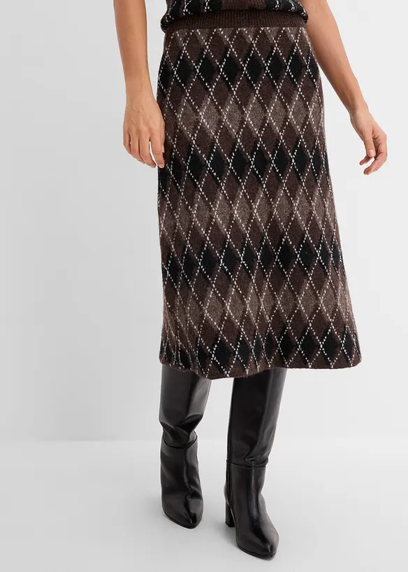 Jupe en maille, bonprix