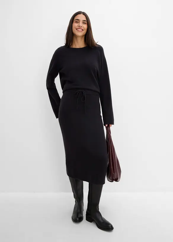 Jupe en maille, bonprix