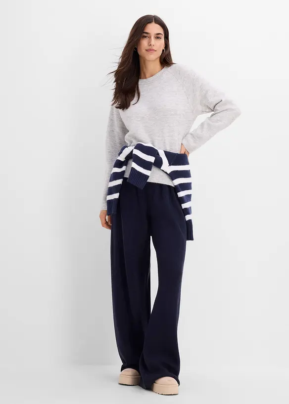Pull ample en fine maille, bonprix