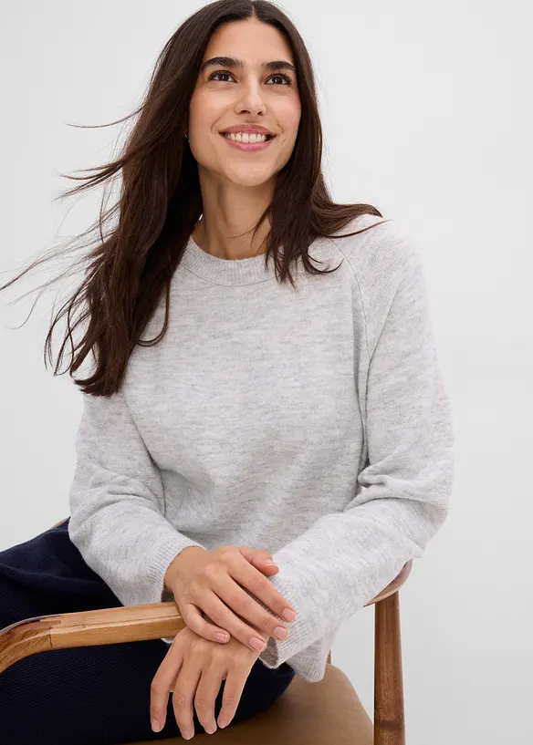 Pull ample en fine maille, bonprix