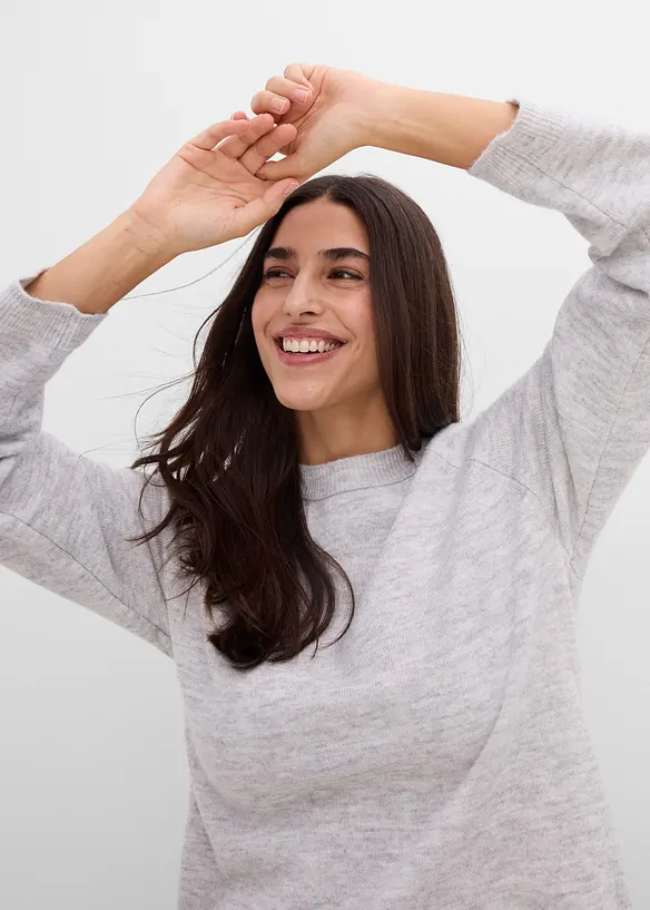 Pull ample en fine maille, bonprix