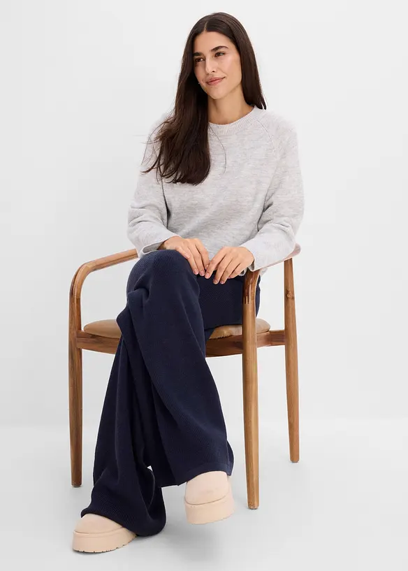 Pull ample en fine maille, bonprix