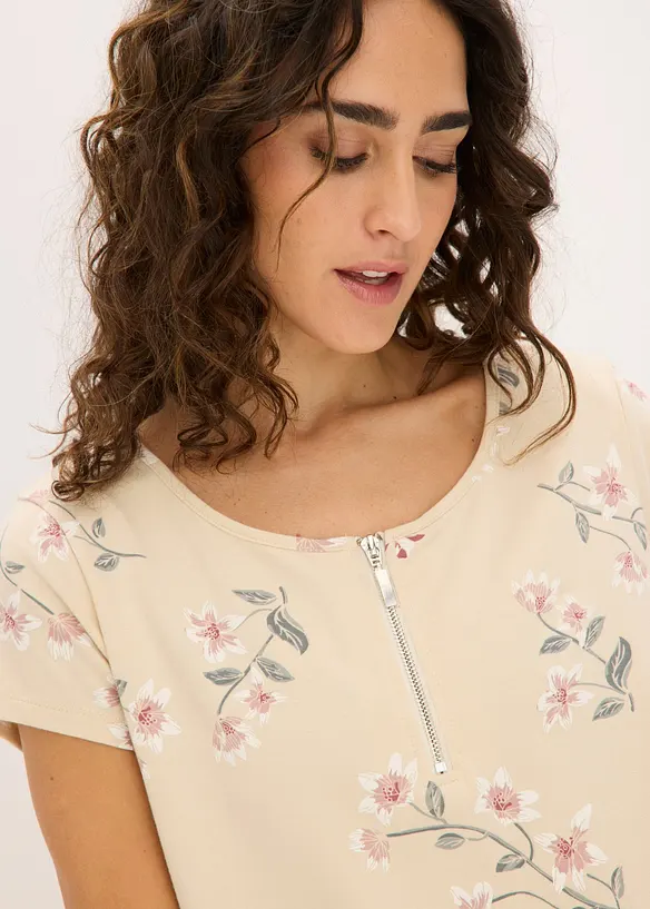 Tunique en coton extensible, bonprix