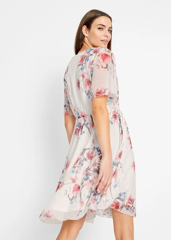 Robe courte en mesh, bonprix