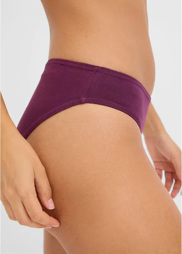 Slip mit weicher Baumwolle (10er Pack), bonprix