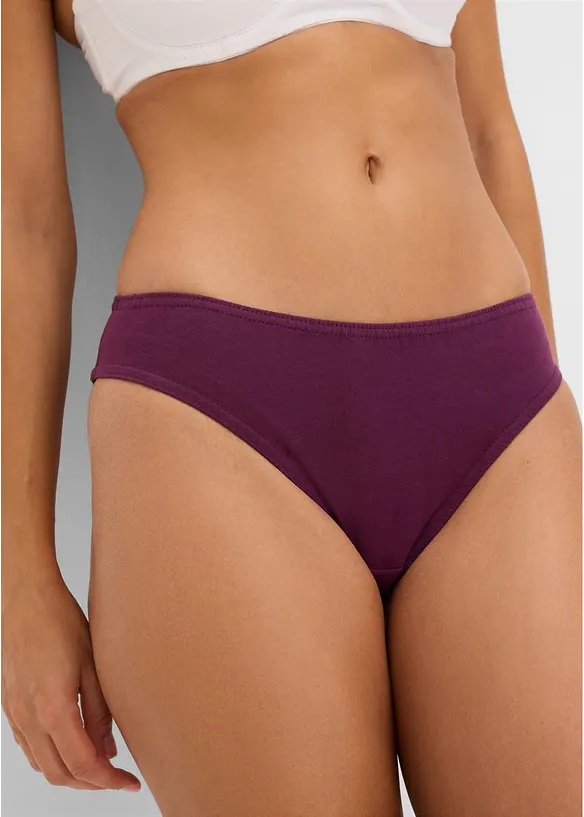 Slip mit weicher Baumwolle (10er Pack), bonprix