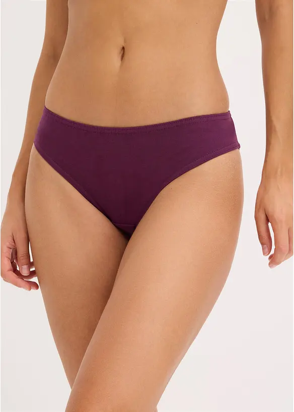 Slip mit weicher Baumwolle (10er Pack), bonprix