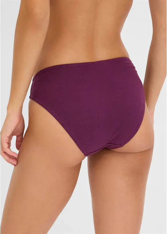 Slip mit weicher Baumwolle (10er Pack), bonprix