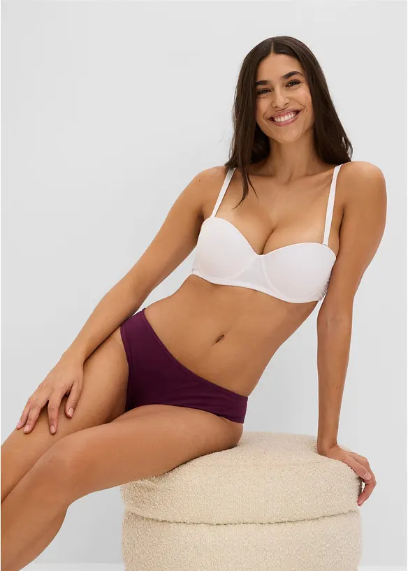 Slip mit weicher Baumwolle (10er Pack), bonprix