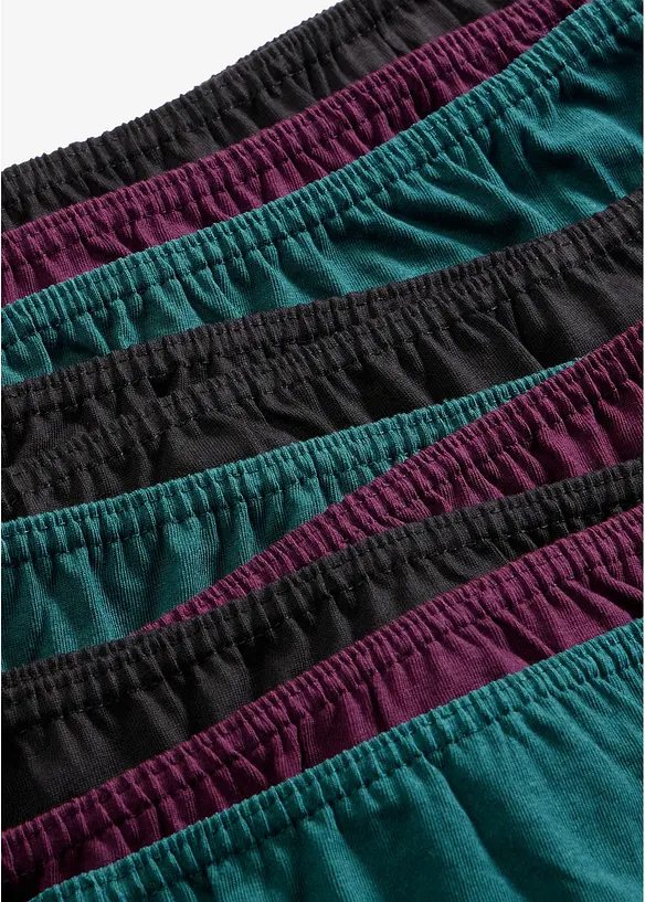 Slip mit weicher Baumwolle (10er Pack), bonprix