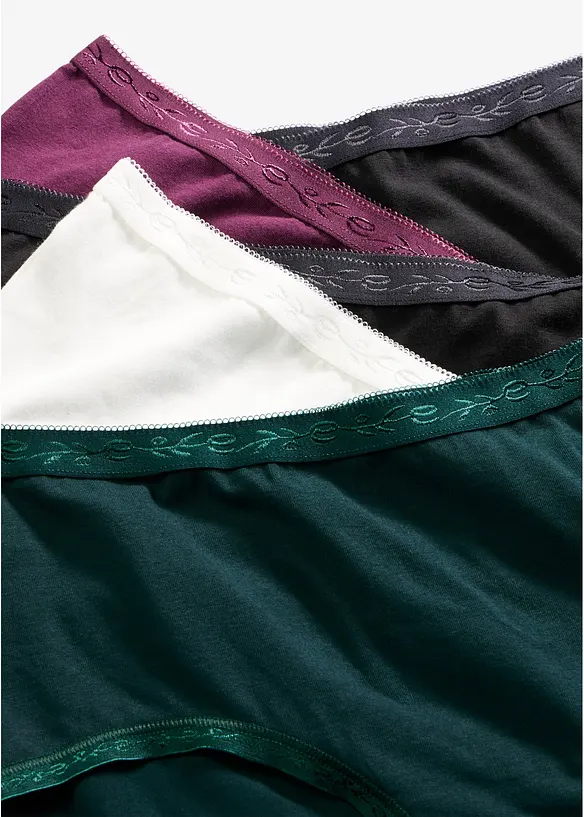 Maxislip  mit weicher Baumwolle (5er Pack), bonprix